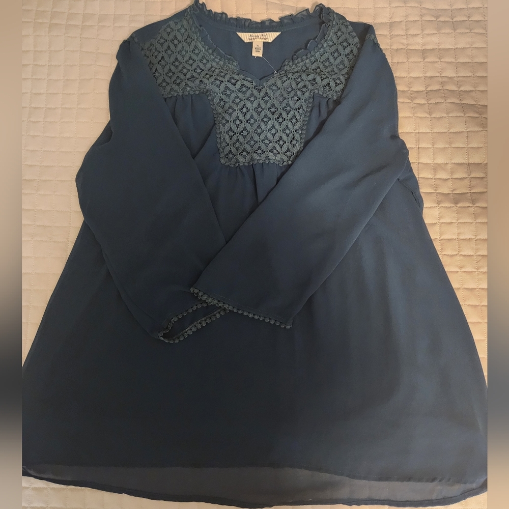 Krazy Kat flowy blouse